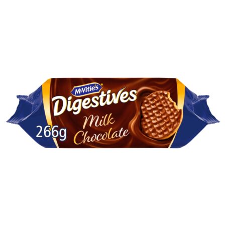 McVitie’s Milk Chocolate Digestive Biscuits 266g