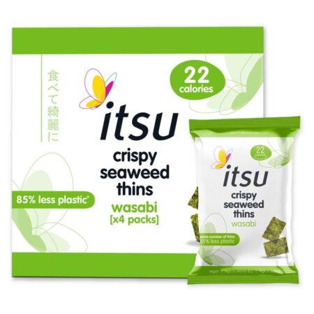 Itsu Wasabi Seaweed Multipack 4 x 5g