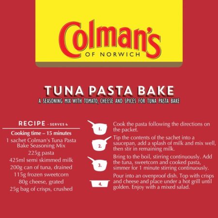 Colman’s Tuna Pasta Bake Recipe Mix 44g