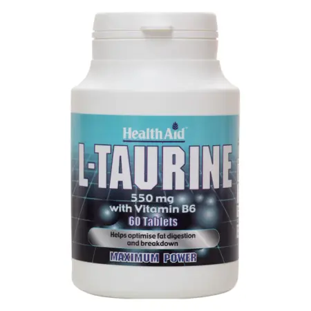 L-Taurine 550mg+ Vitamin B6 Tablets