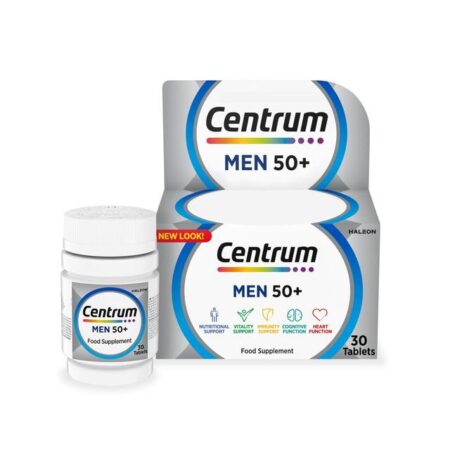 Centrum Men 50+ Multivitamin with Vitamins C & D Tablet 30 per pack