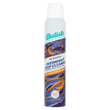 Batiste Overnight Deep Cleanse Dry Shampoo 200ml