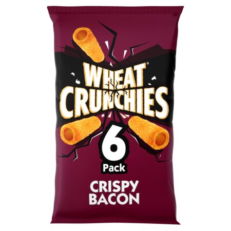Wheat Crunchies Bacon Multipack Crisps 6 x 20g