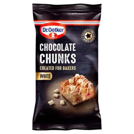 Dr O White Choc Chunks 100g