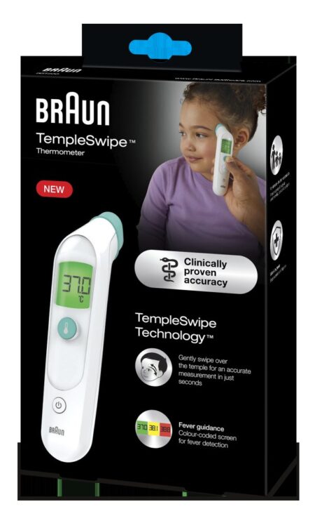 BRAUN TEMPLE SWIPE THERMOMETER