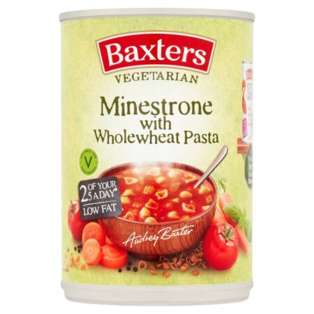 Baxters Vegetarian Minestrone With Wholemeal Pasta 400g