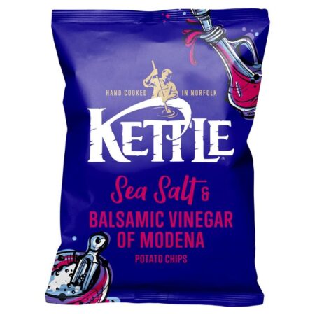 Kettle Chips Sea Salt & Balsamic Vinegar of Modena Sharing Crisps 130g