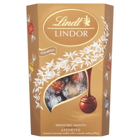 Lindt Lindor Assorted Cornet Truffles 337g