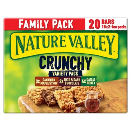 Nature Valley Crunchy Family Variety Pack 10 x 42g