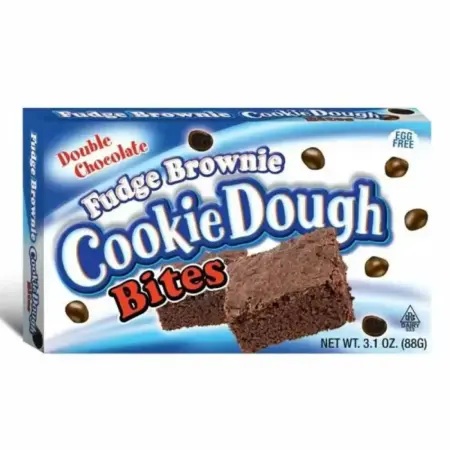 Fudge Brownie Cookie Dough Bites Double Chocolate 88g