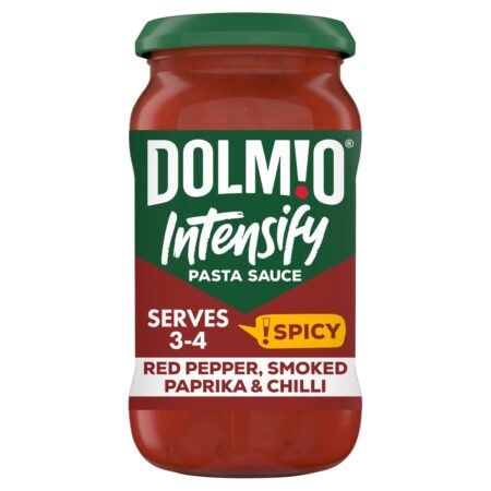 Dolmio Intensify Spicy Red Pepper, Paprika & Chilli Pasta Sauce 400g