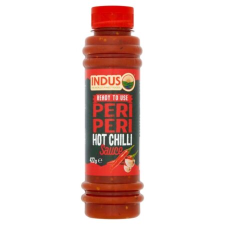 Indus Peri Peri Hot & Spicy Sauce 422g