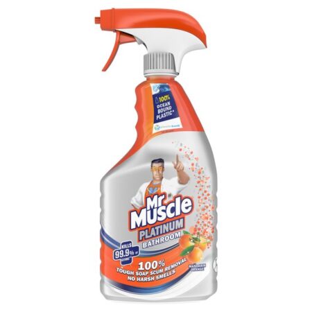 Mr Muscle Platinum Bathroom Spray Mandarin 750ml