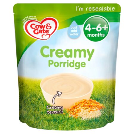 Cow & Gate Creamy Porridge From 4 – 6M Onwards 125g