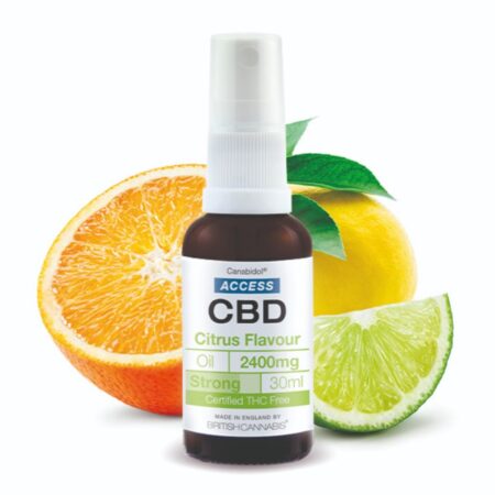 ACCESS CBD OIL CITRUS 2400MG