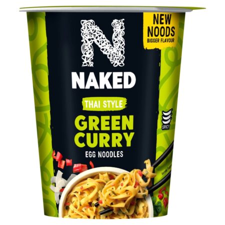 Naked Noodle Egg Noodles Thai Green Curry 78g