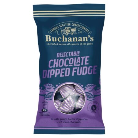 Buchanans Chocolate Dipped Fudge 120g
