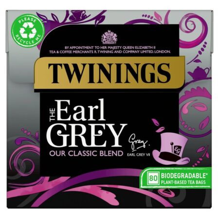 Twinings Earl Grey 80 Tea Bags 200g