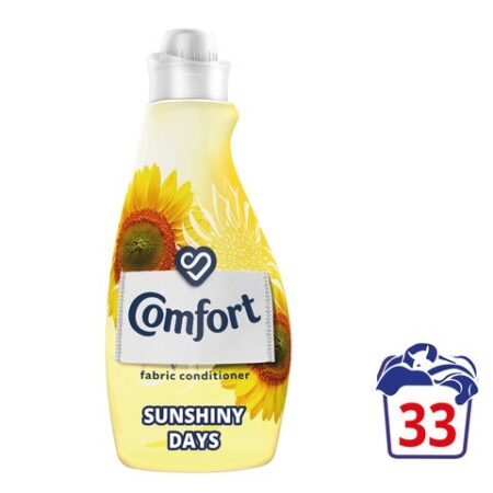 Comfort Fabric Conditioner Sunshiny Days 33 Washes 990ml