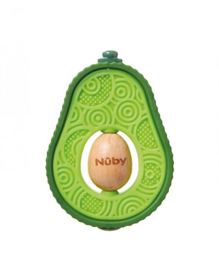 AVOCADO SILICONE TEETHER