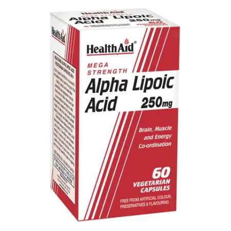 Alpha Lipoic Acid 250mg Vegicaps
