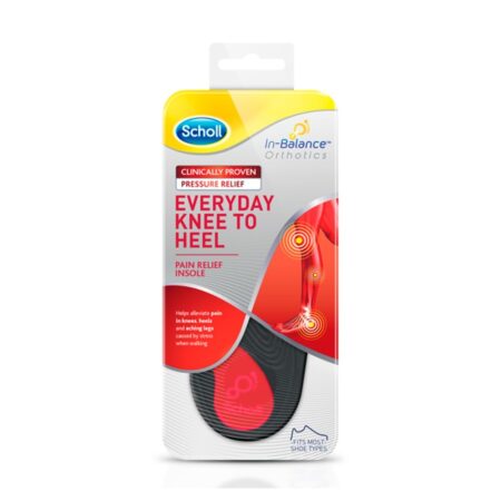 SCHOLL P RELIEF ORTHOTICS KNEE TO HEEL L