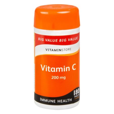 VITAMIN C 200MG 180S