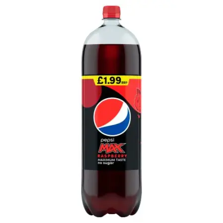 Pepsi Max Raspberry 2l Pm £1.99