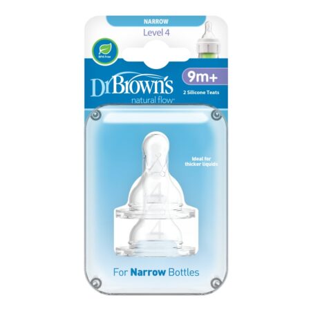 NARROW NECK LEVEL 4 TEATS 2PK