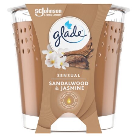 Glade Sensual Sandalwood & Jasmine Candle