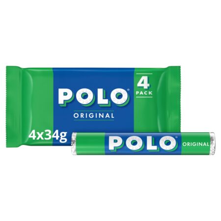 Polo Tube Original Mints 4 Pack 136g