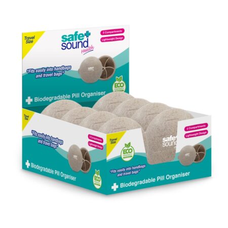 BIODEGRADABLE PILL BOX CDU