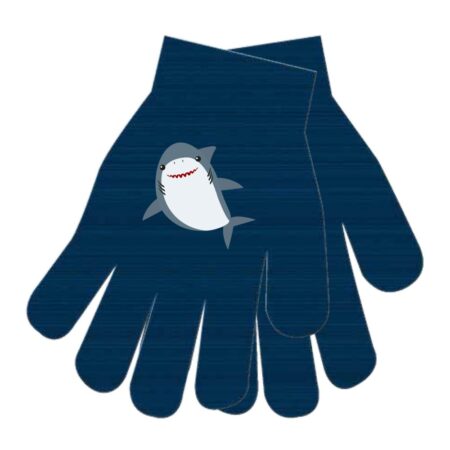 BOYS EMBROIDERED SHARK GLOVES