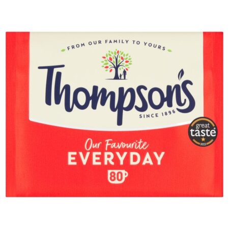 Thompson’s Everyday Tea 80 Tea Bags 250g