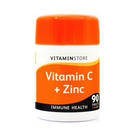 VITAMIN C & ZINC TABLETS 90S