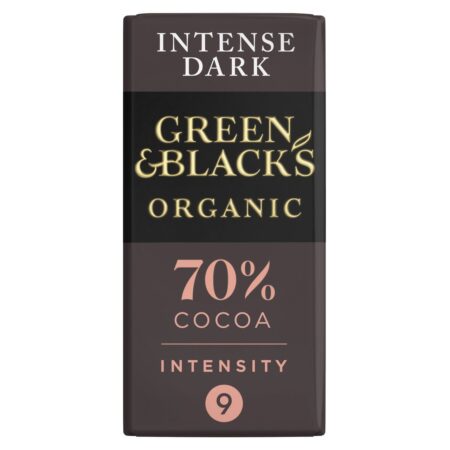 Green & Black’s Dark Chocolate Dark 70% Bar 90g