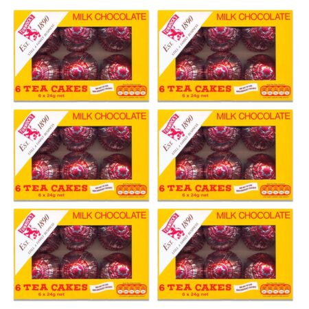 Tunnock’s Tea Cakes Milk Chocolate 6 x 24g