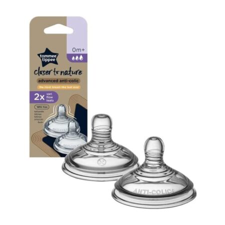 AAC VARI FLOW TEATS 2PK