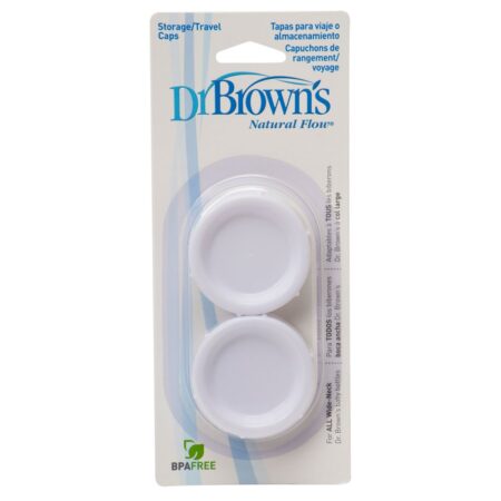 DR B TRAVEL CAPS (2 PK)