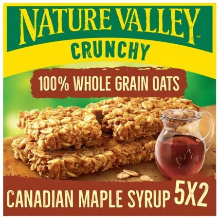 Nature Valley Crunchy Canadian Maple Syrup Cereal Bars 5 x 42g