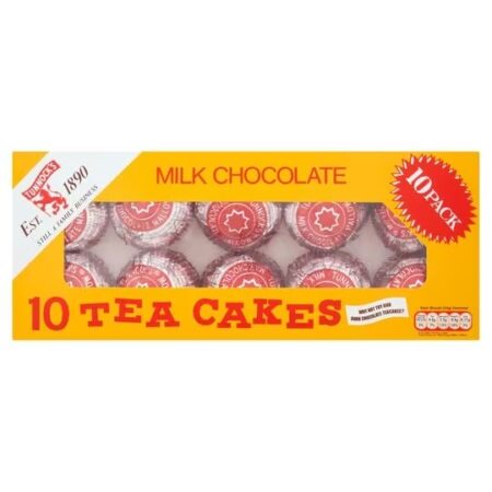 Tunnocks Milk Chocolate Teacake 10 Pack 275G (L)