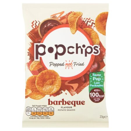 Popchips Barbeque Crisps 23g 23g