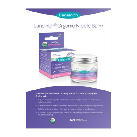ORGANIC NIPPLE BALM POSTER