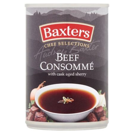 Baxters Luxury Beef Consomme with Cask Aged Sherry 400g