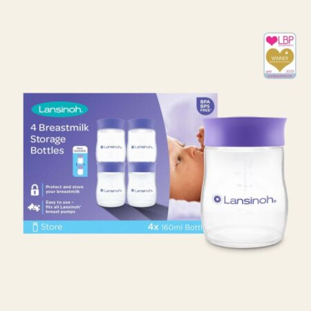 PLASTIC MILK STORAGE BOTTLES 4PK
