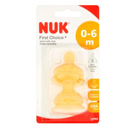 LATEX TEAT SIZE 1 SMALL HOLE 2PK