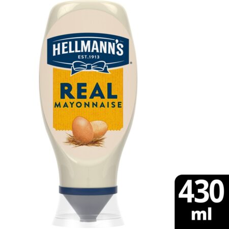 Hellmann’s Real Squeezy Mayonnaise 430ml