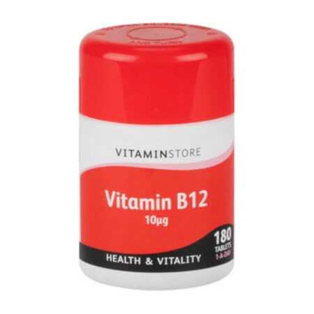 VITAMIN B 12 10UG TABLETS 180S