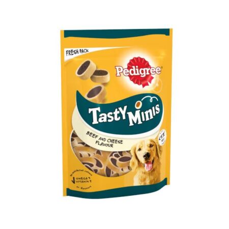 Pedigree Care & Treat Tasty Bites Cheesy Nibbles 140g