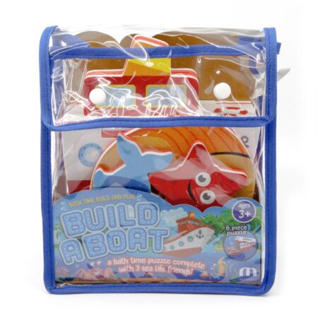9 PIECE BUILD A BOAT BATH SET